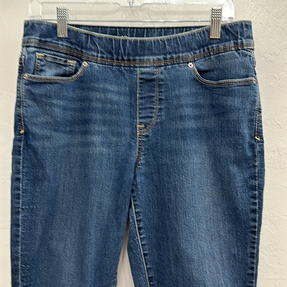 Levi’s Perfectly Slimming Tummy Control Pull On Skinny Jeans 10M - Picture 10 of 13
